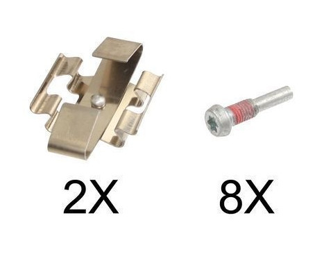 Accessory Kit, disc brake pads