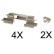 Accessory Kit, disc brake pads