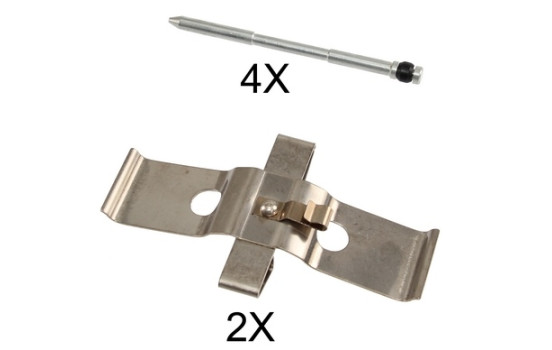 Accessory Kit, disc brake pads