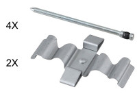 Accessory Kit, disc brake pads