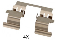 Accessory Kit, disc brake pads