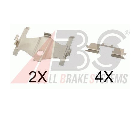 Accessory Kit, disc brake pads, Image 2