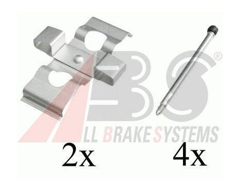 Accessory Kit, disc brake pads, Image 2