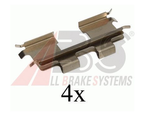 Accessory Kit, disc brake pads, Image 2