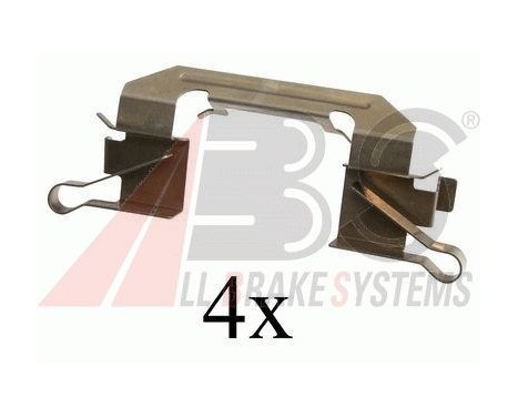 Accessory Kit, disc brake pads, Image 2