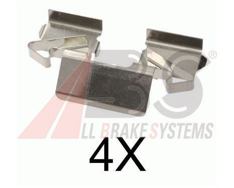 Accessory Kit, disc brake pads, Image 2
