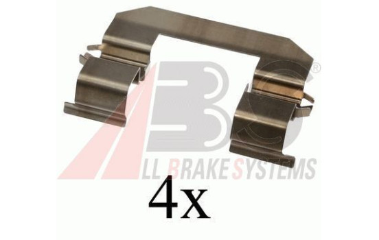 Accessory Kit, disc brake pads, Image 2