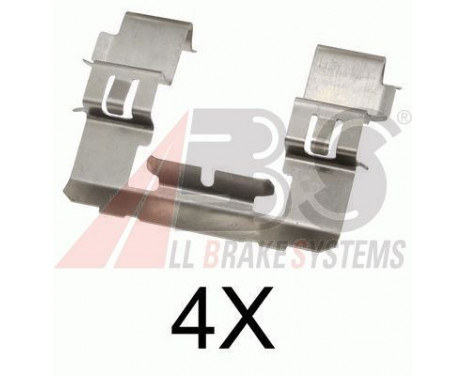 Accessory Kit, disc brake pads, Image 2