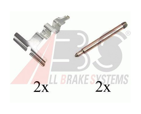 Accessory Kit, disc brake pads, Image 2