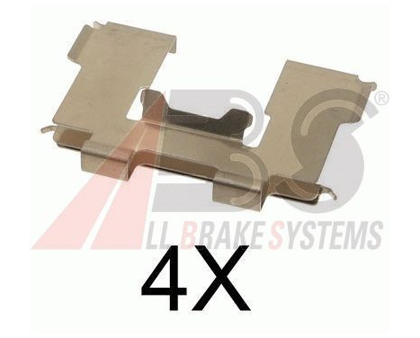 Accessory Kit, disc brake pads, Image 2