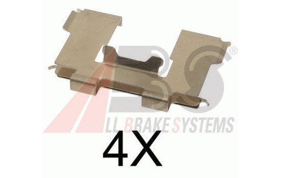 Accessory Kit, disc brake pads, Image 2