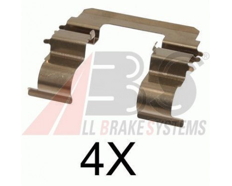 Accessory Kit, disc brake pads, Image 2