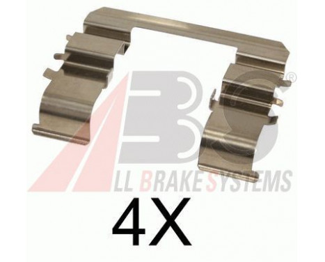 Accessory Kit, disc brake pads, Image 2