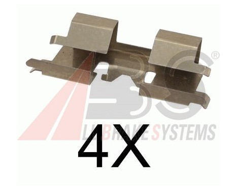 Accessory Kit, disc brake pads, Image 2