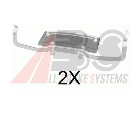 Accessory Kit, disc brake pads, Image 2