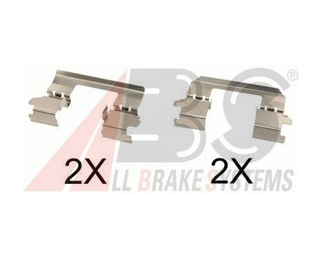 Accessory Kit, disc brake pads, Image 2