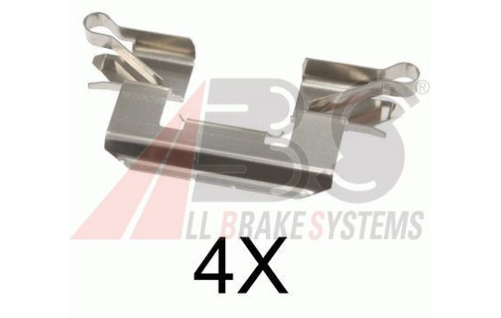 Accessory Kit, disc brake pads, Image 2