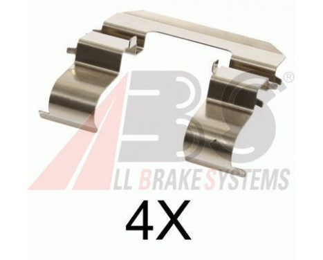 Accessory Kit, disc brake pads, Image 2