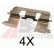 Accessory Kit, disc brake pads, Thumbnail 2