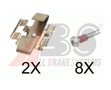 Accessory Kit, disc brake pads, Image 2