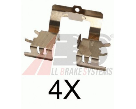 Accessory Kit, disc brake pads, Image 2