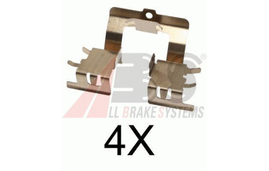 Accessory Kit, disc brake pads, Image 2