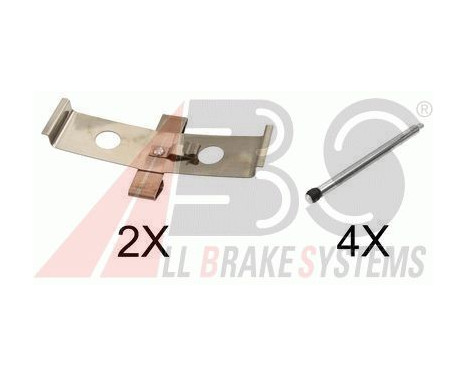 Accessory Kit, disc brake pads, Image 2