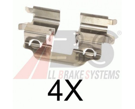 Accessory Kit, disc brake pads, Image 2