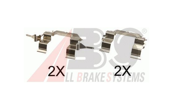 Accessory Kit, disc brake pads, Image 2