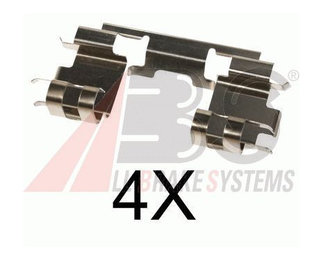 Accessory Kit, disc brake pads, Image 2