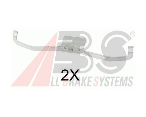 Accessory Kit, disc brake pads, Image 2