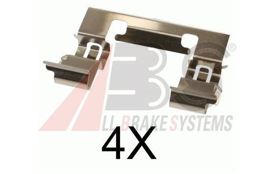 Accessory Kit, disc brake pads, Image 2
