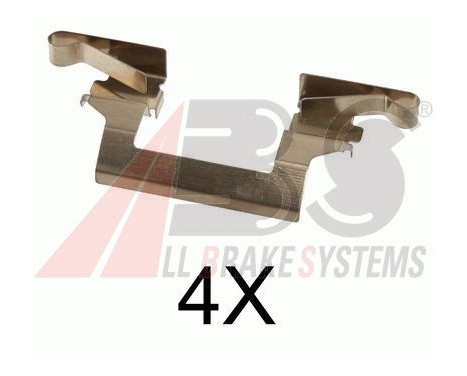 Accessory Kit, disc brake pads, Image 2