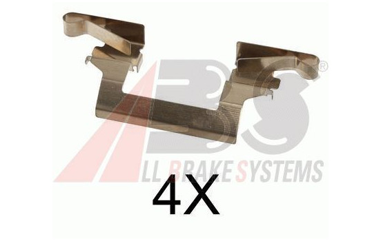 Accessory Kit, disc brake pads, Image 2