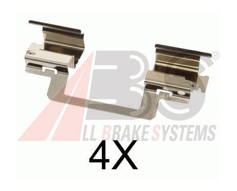 Accessory Kit, disc brake pads, Image 2