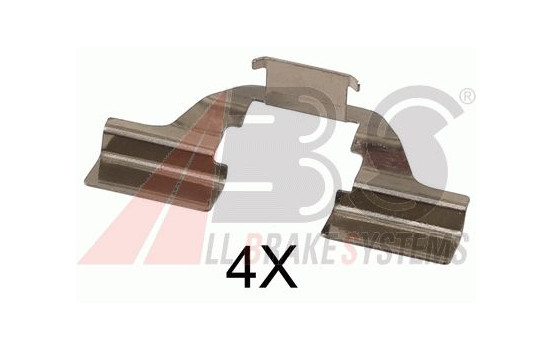 Accessory Kit, disc brake pads, Image 2