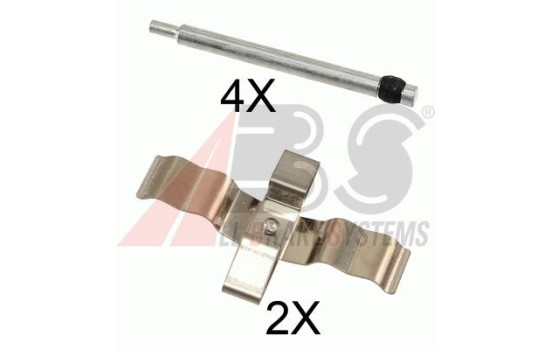 Accessory Kit, disc brake pads, Image 2