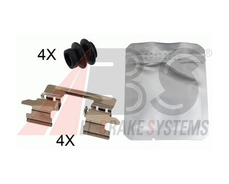 Accessory Kit, disc brake pads, Image 2