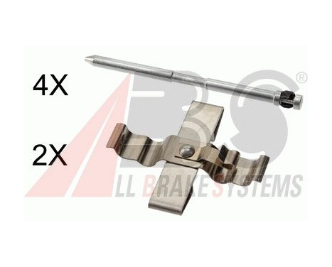 Accessory Kit, disc brake pads, Image 2