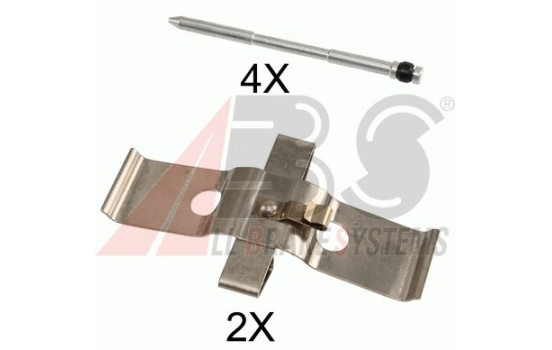 Accessory Kit, disc brake pads, Image 2