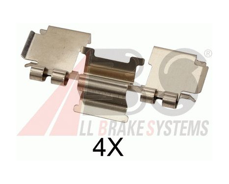 Accessory Kit, disc brake pads, Image 2