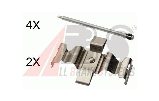 Accessory Kit, disc brake pads, Image 2