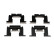 Accessory Kit, disc brake pads