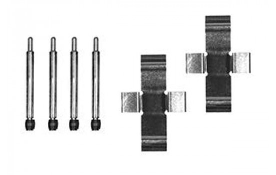 Accessory Kit, disc brake pads