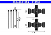 Accessory Kit, disc brake pads