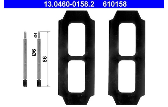 Accessory Kit, disc brake pads