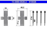 Accessory Kit, disc brake pads