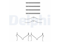 Accessory Kit, disc brake pads