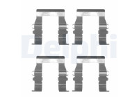 Accessory Kit, disc brake pads