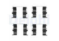 Accessory Kit, disc brake pads